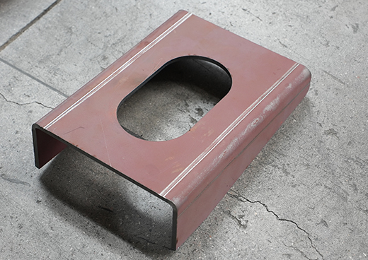 What aspects of metal structural parts are mainly used in engineering vehicles